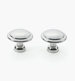 1 1/2" Chrome Knobs