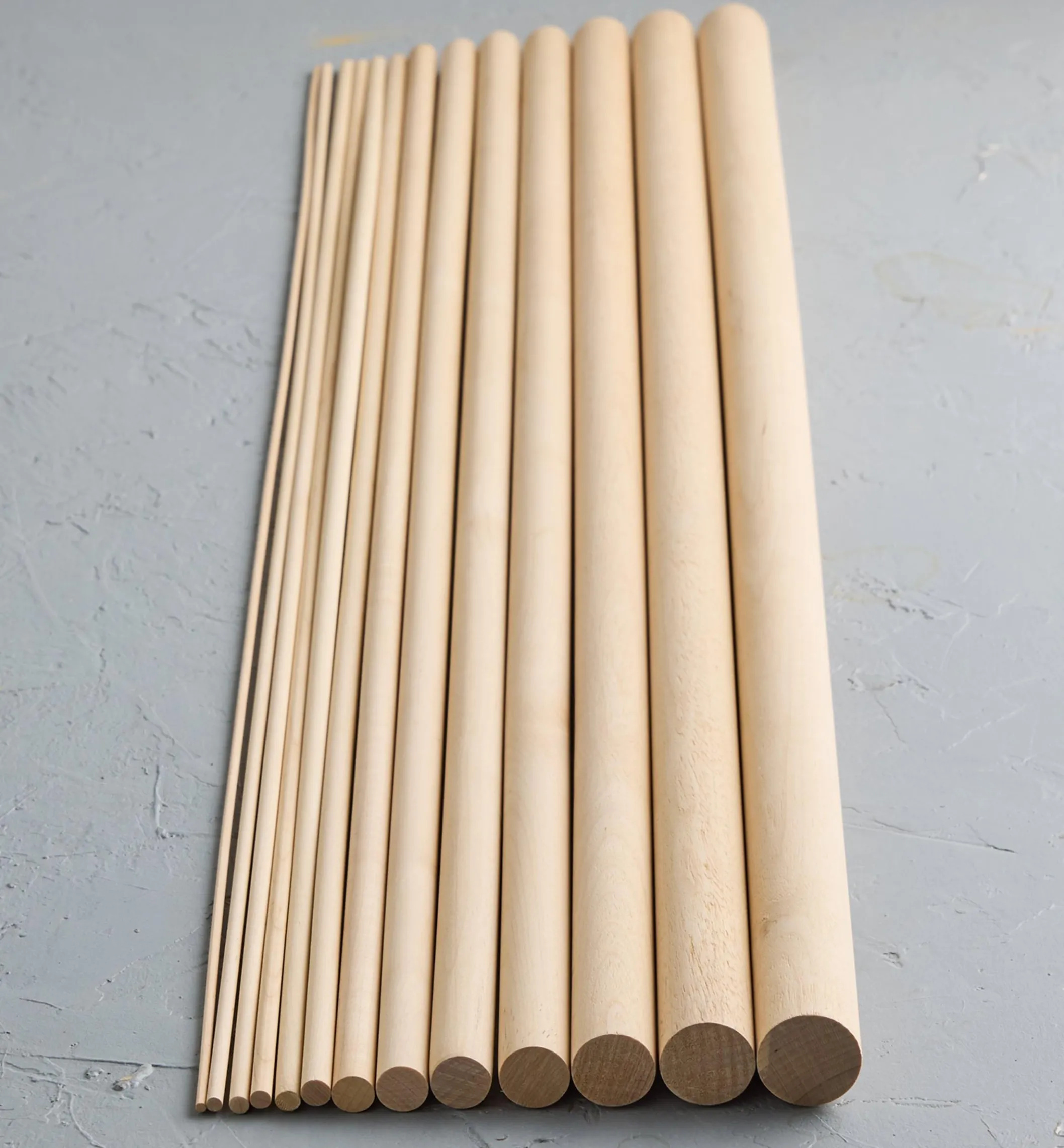 36" Birch Dowel Rods