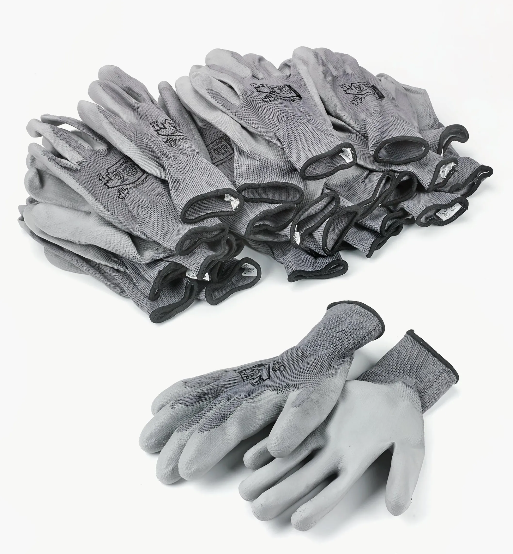 12 Pairs Of Lightweight Work Gloves