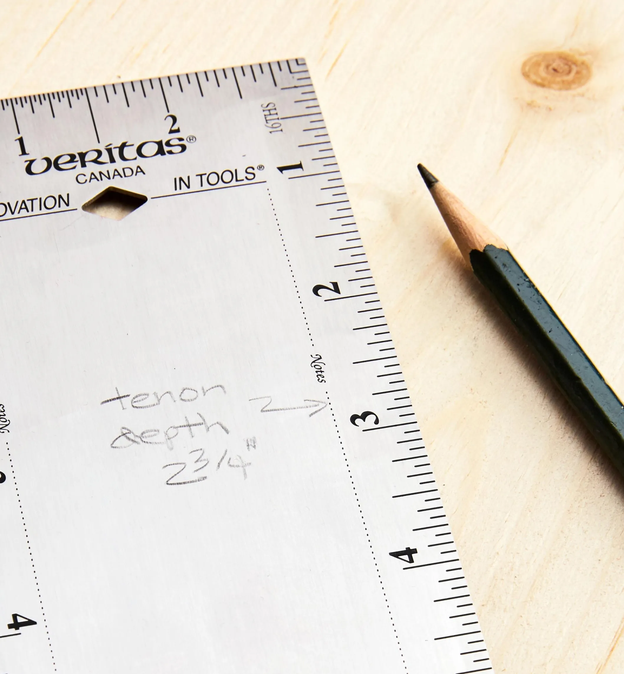 10" Rule For Veritas Sliding Square