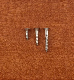 316 Stainless-Steel #6 Flat-Head Screws