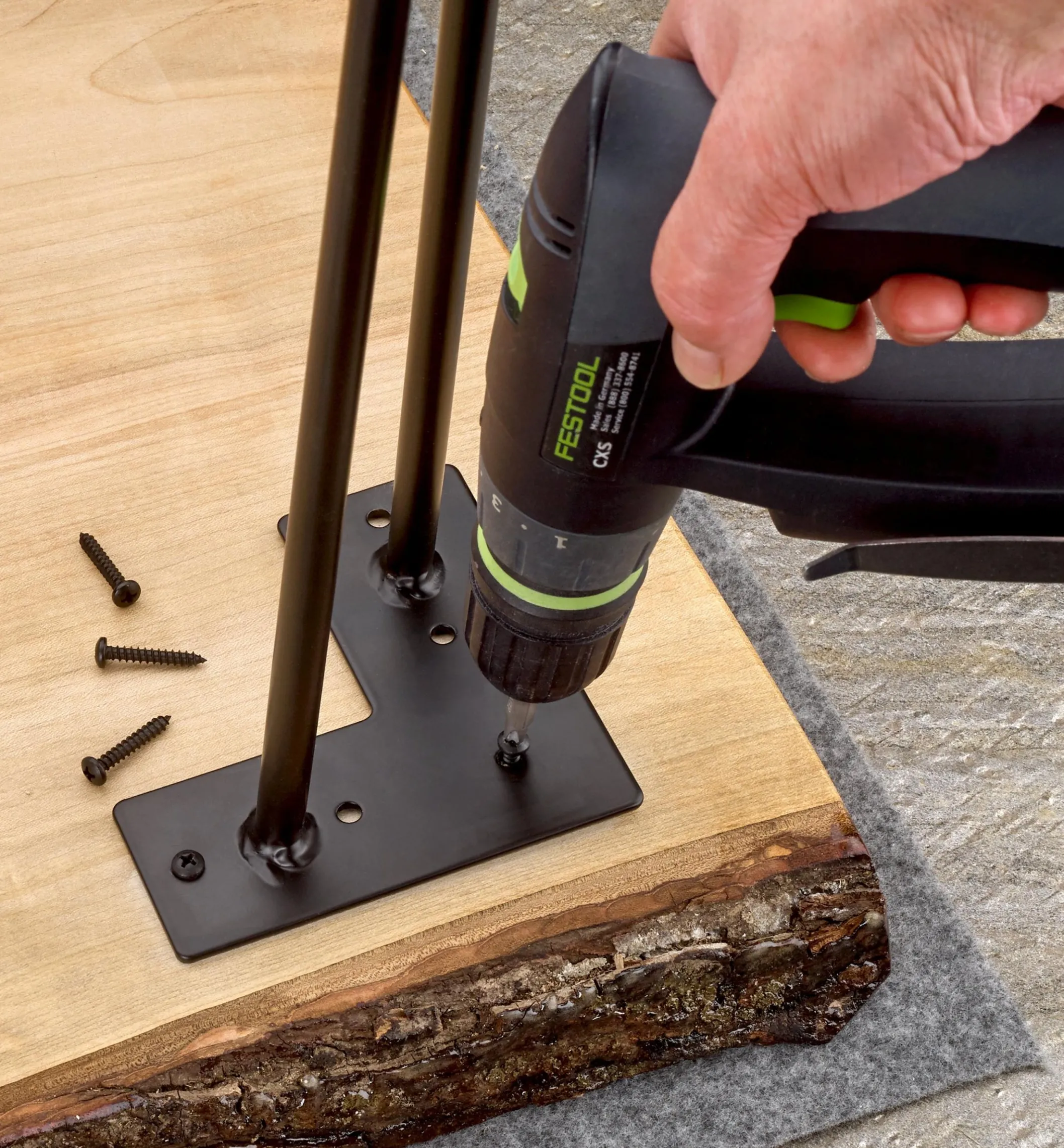 28" Steel Hairpin Leg