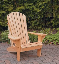 Adirondack Plus Chair & Footstool Plan