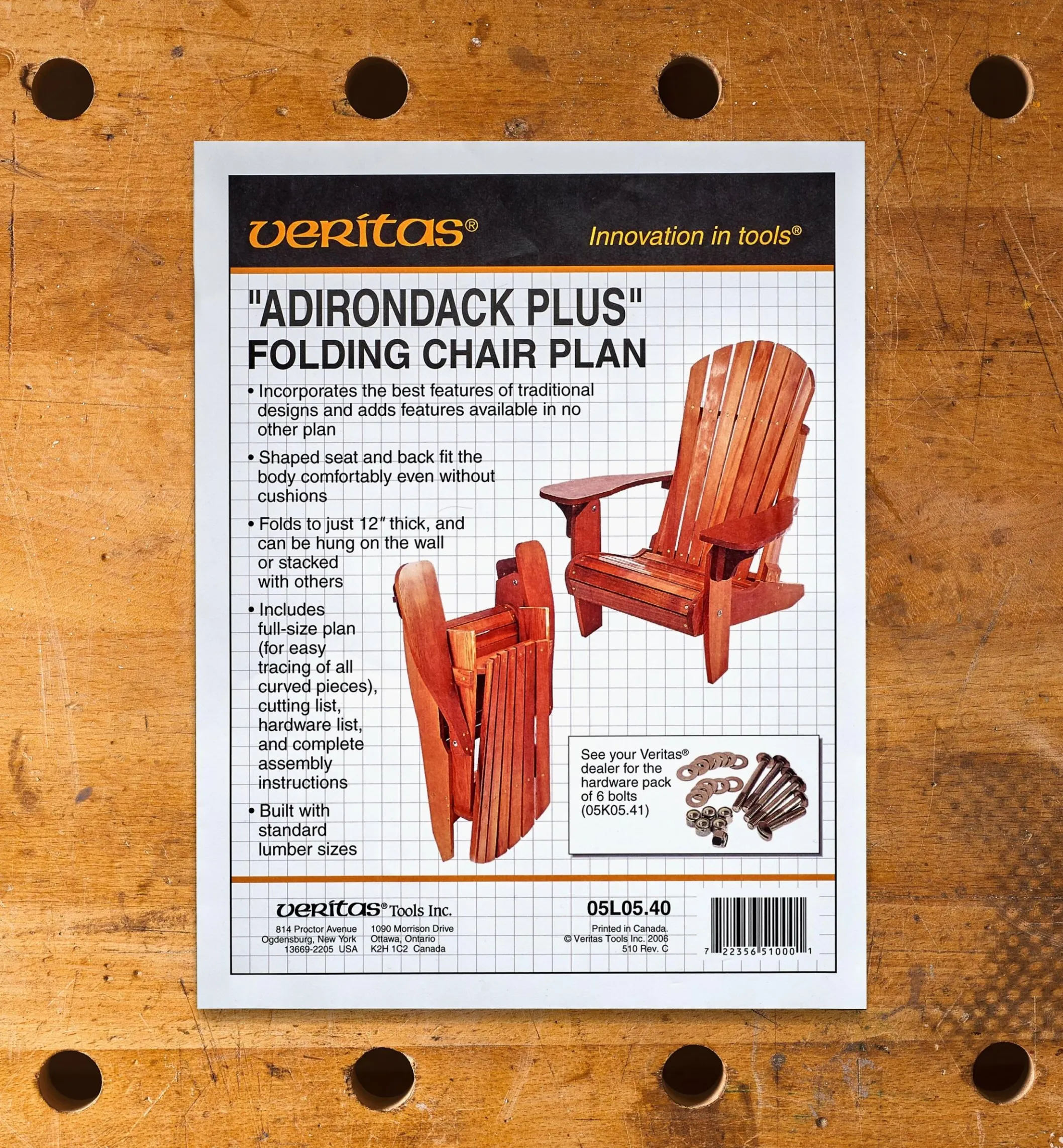Adirondack Plus Folding Chair Plan