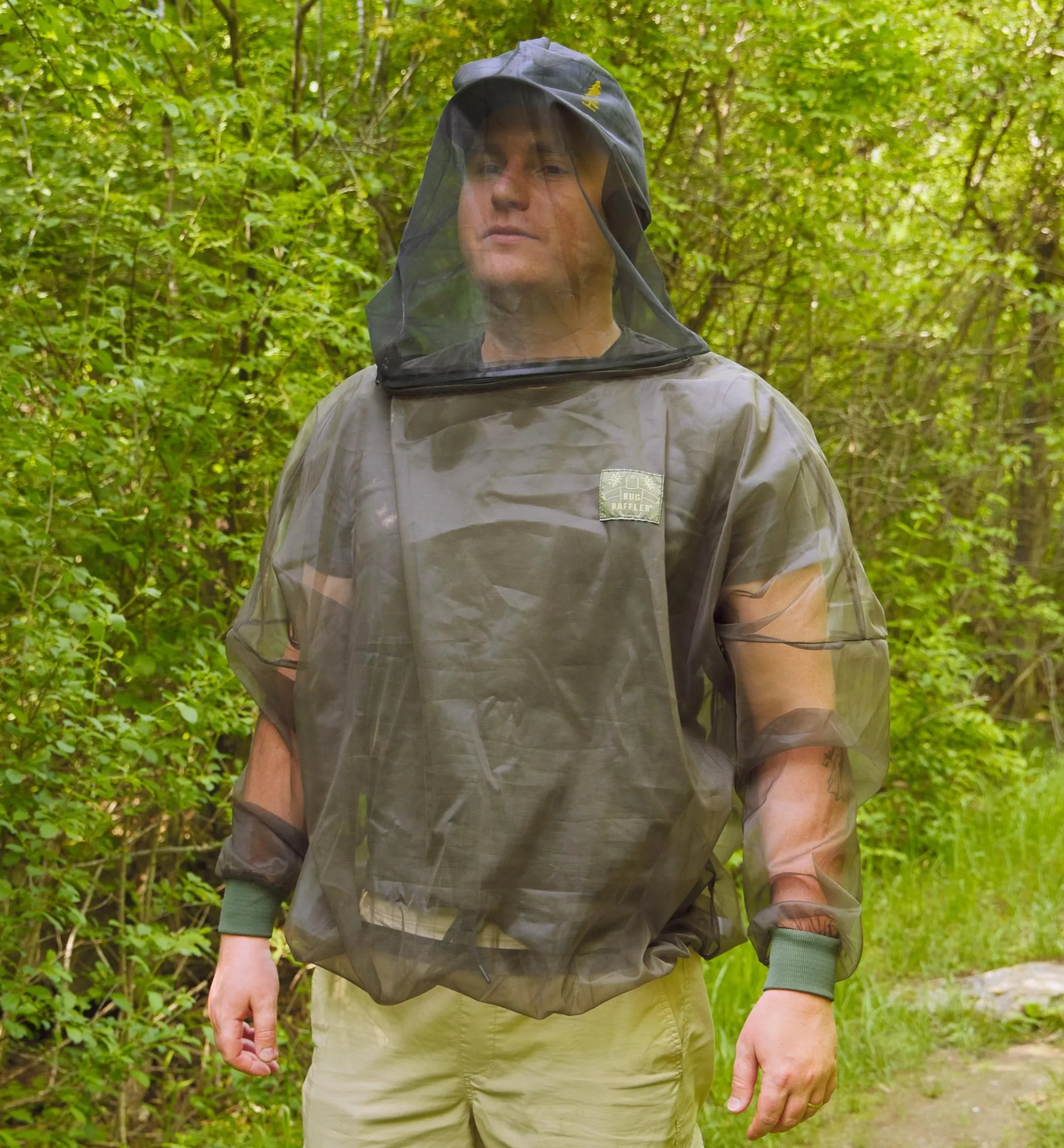 Adult Hooded Bug-Protection Shirt