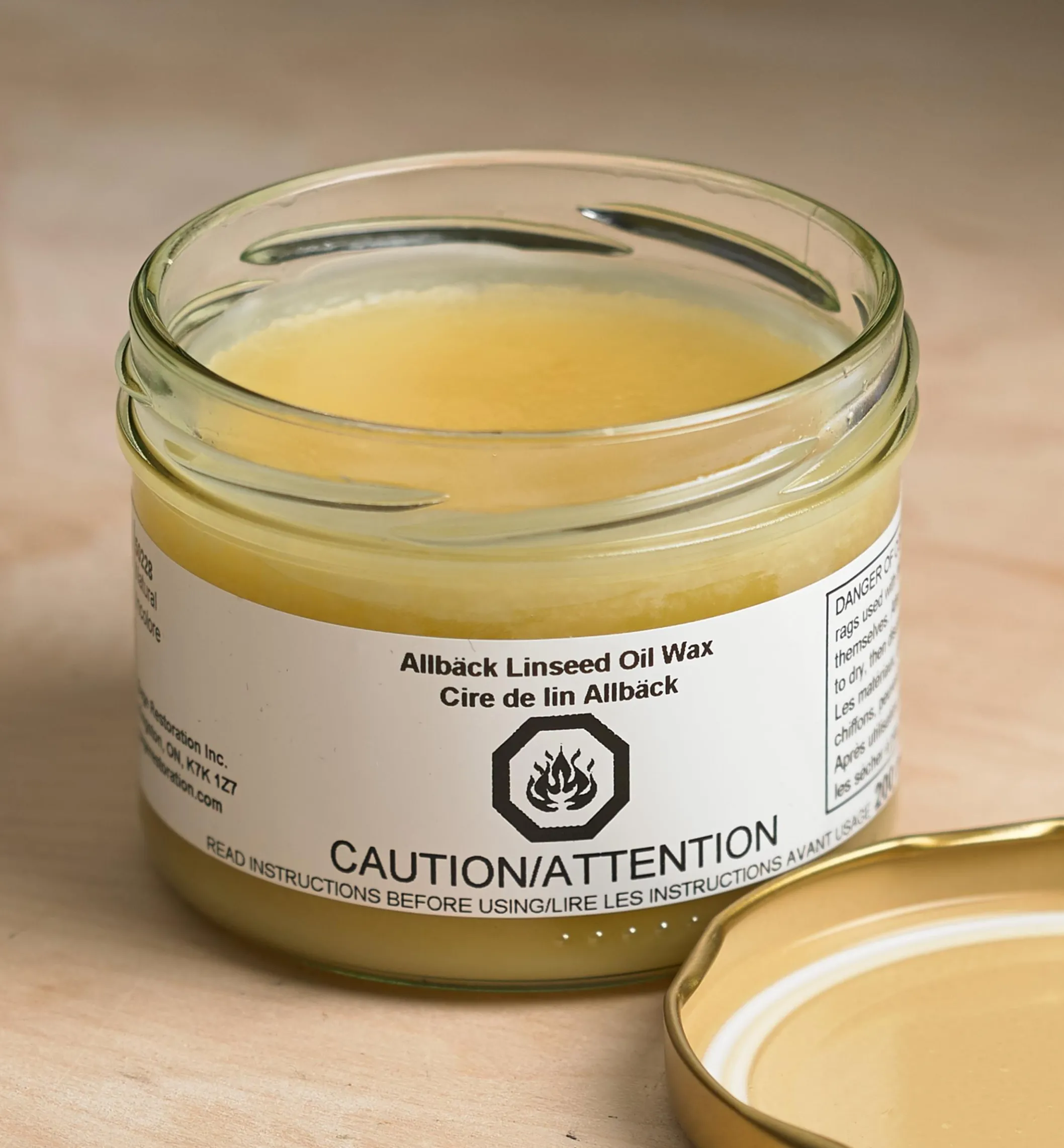 Allbäck Natural Linseed Oil Wax