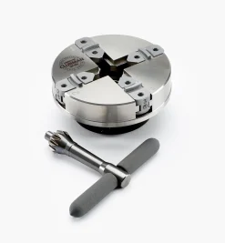 Axminster Stainless-Steel SK100 Scroll Chuck