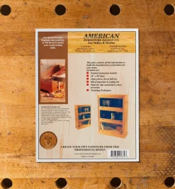 Barrister's Bookcase Plan