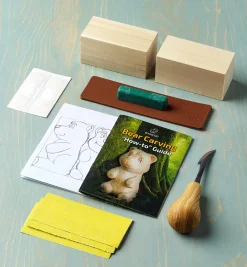 BeaverCraft Bear Carving Kit