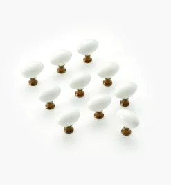 Belwith Ceramic Oval Knobs