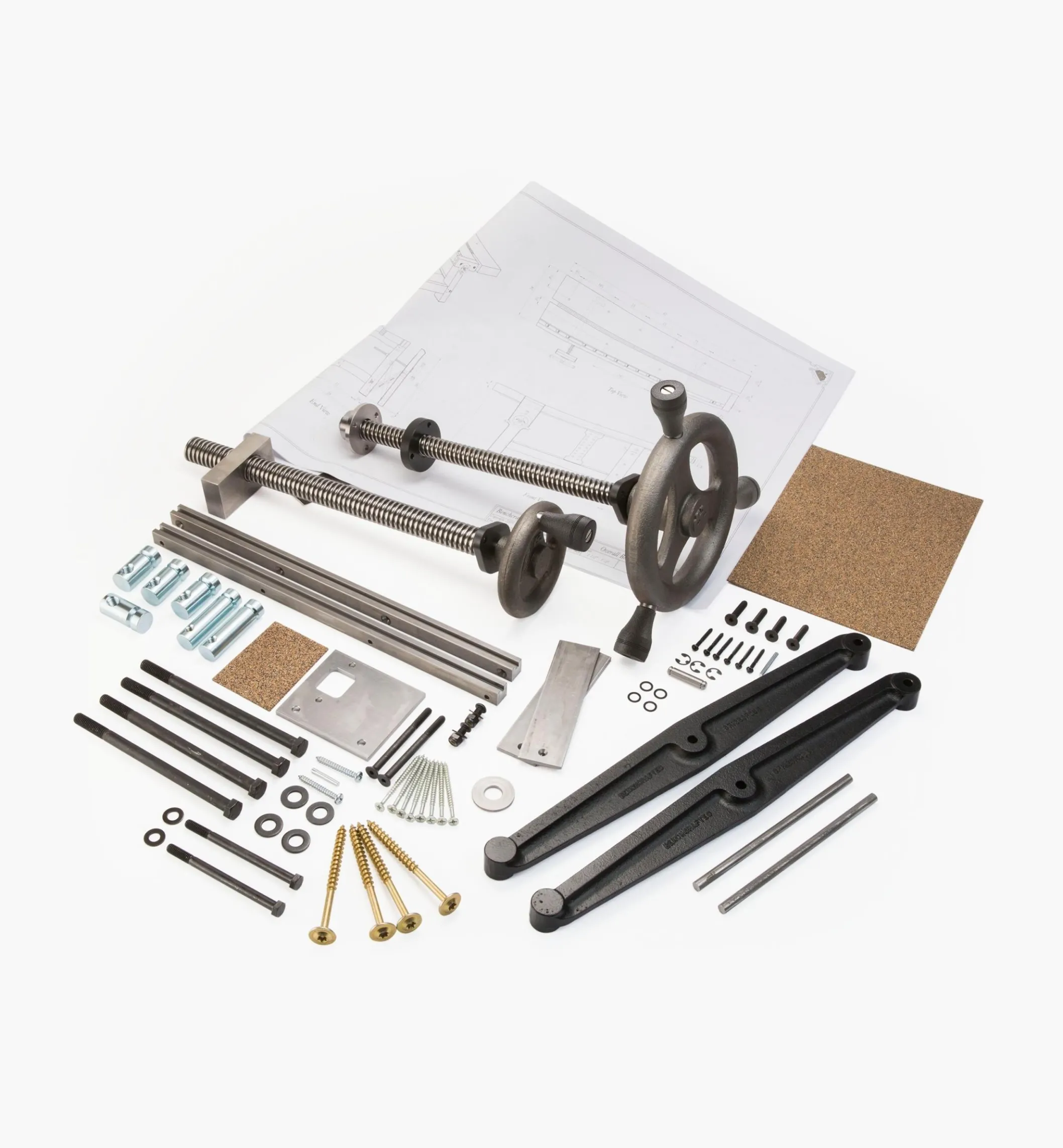 Benchcrafted Roubo Bench Plan & Glide Vise Hardware Kits