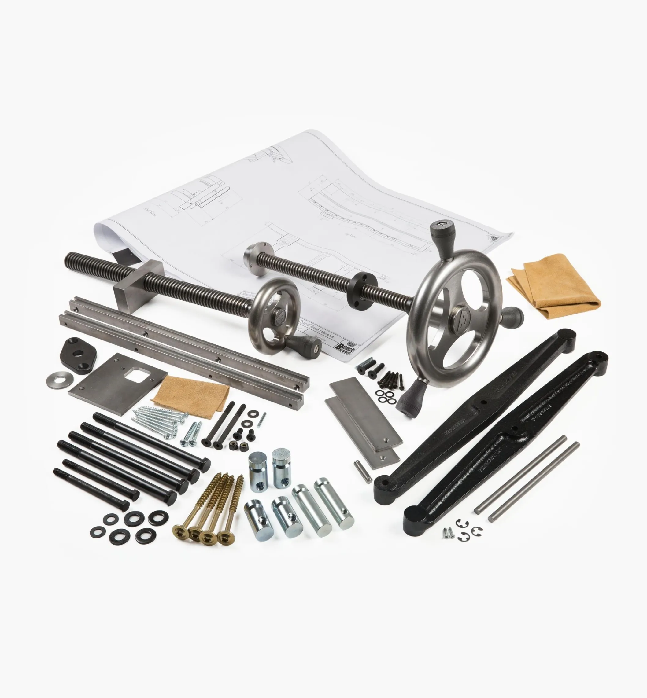 Benchcrafted Roubo Bench Plan & Glide Vise Hardware Kits