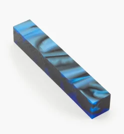 Blue & Black Acrylic Acetate Pen Blank