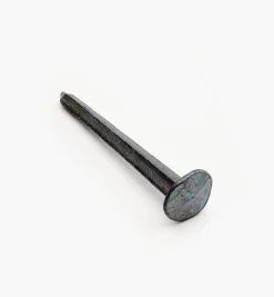 Blued Steel Diamond-Head Forged Nails From Clouterie Rivierre