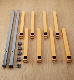 Bora Four-Shelf Lumber Rack