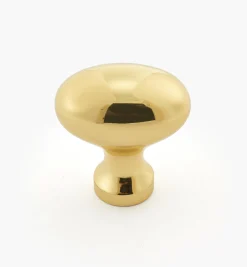 Brass Oval Knobs