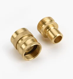 Brass Quick Connect Set With Water Stop
