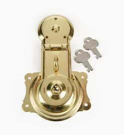 Brass-Plated Trunk Lock