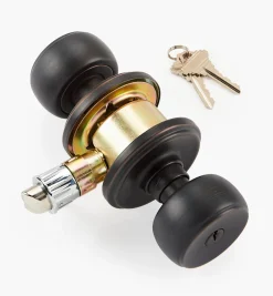Brinks Push-Pull-Rotate Ganyon Doorknobs