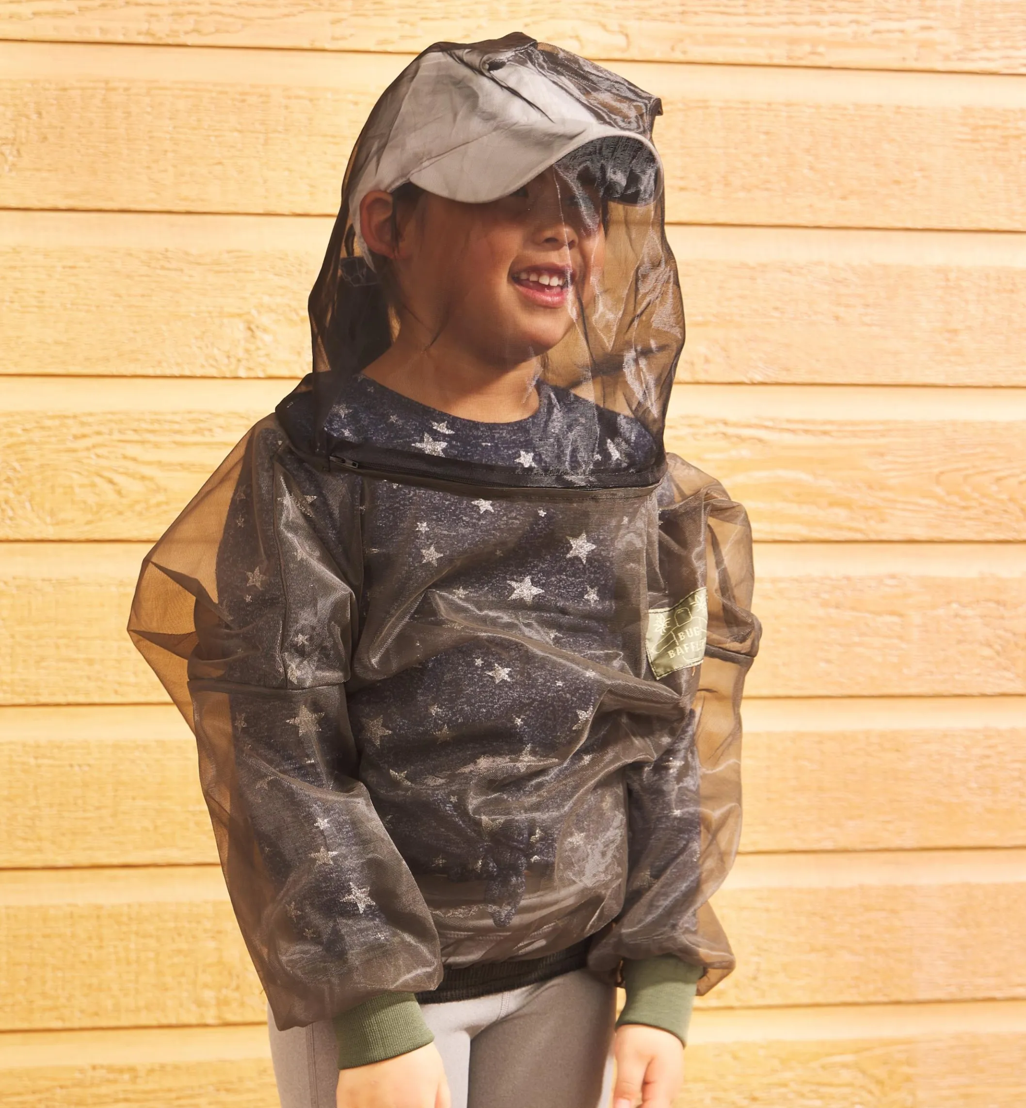 Children's Hooded Bug-Protection Shirt