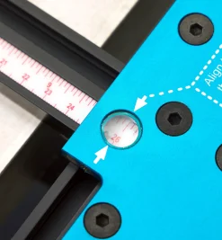 Circle-Cutting Jig With Support