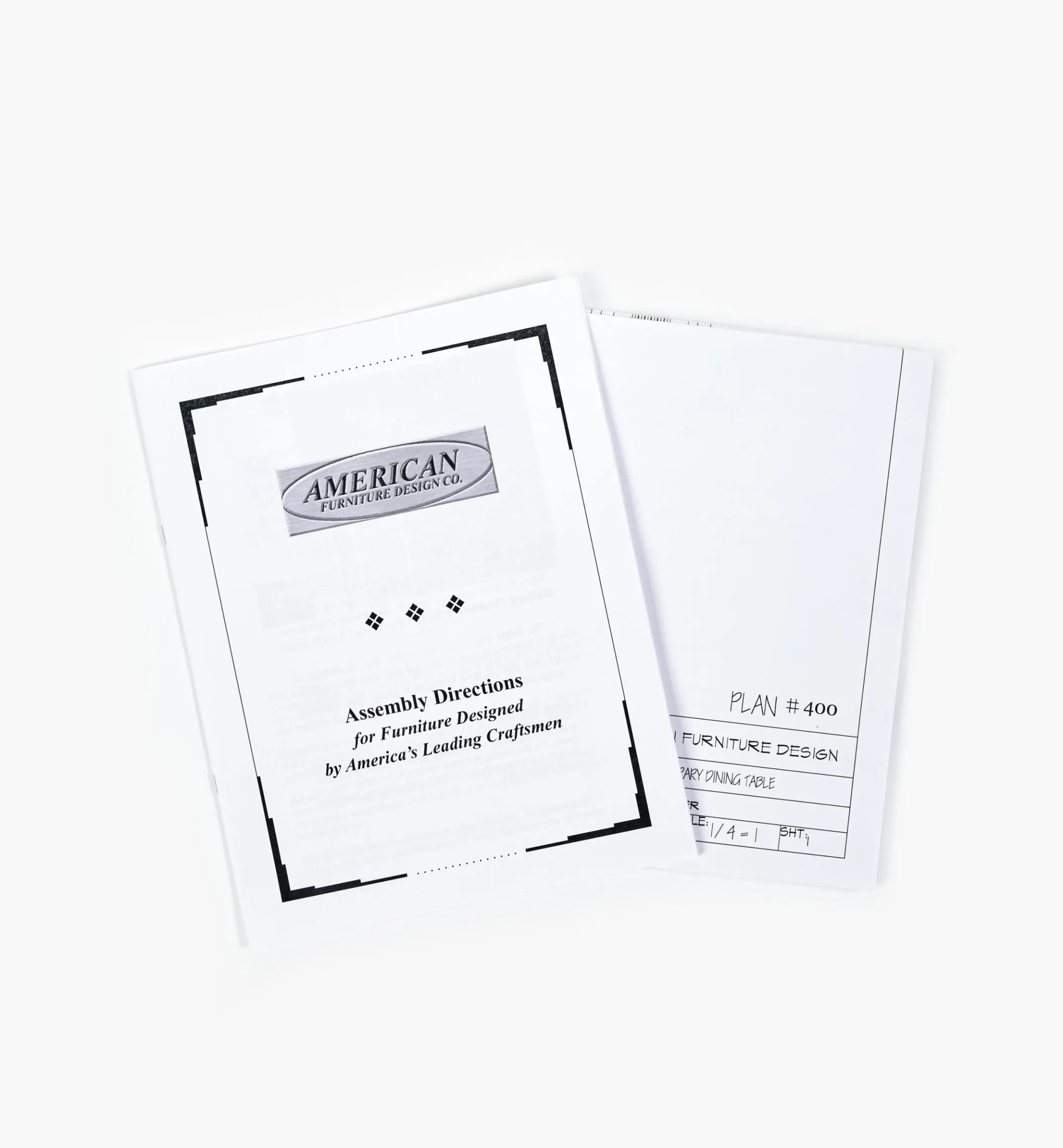 Contemporary Dining Set Plans Combo