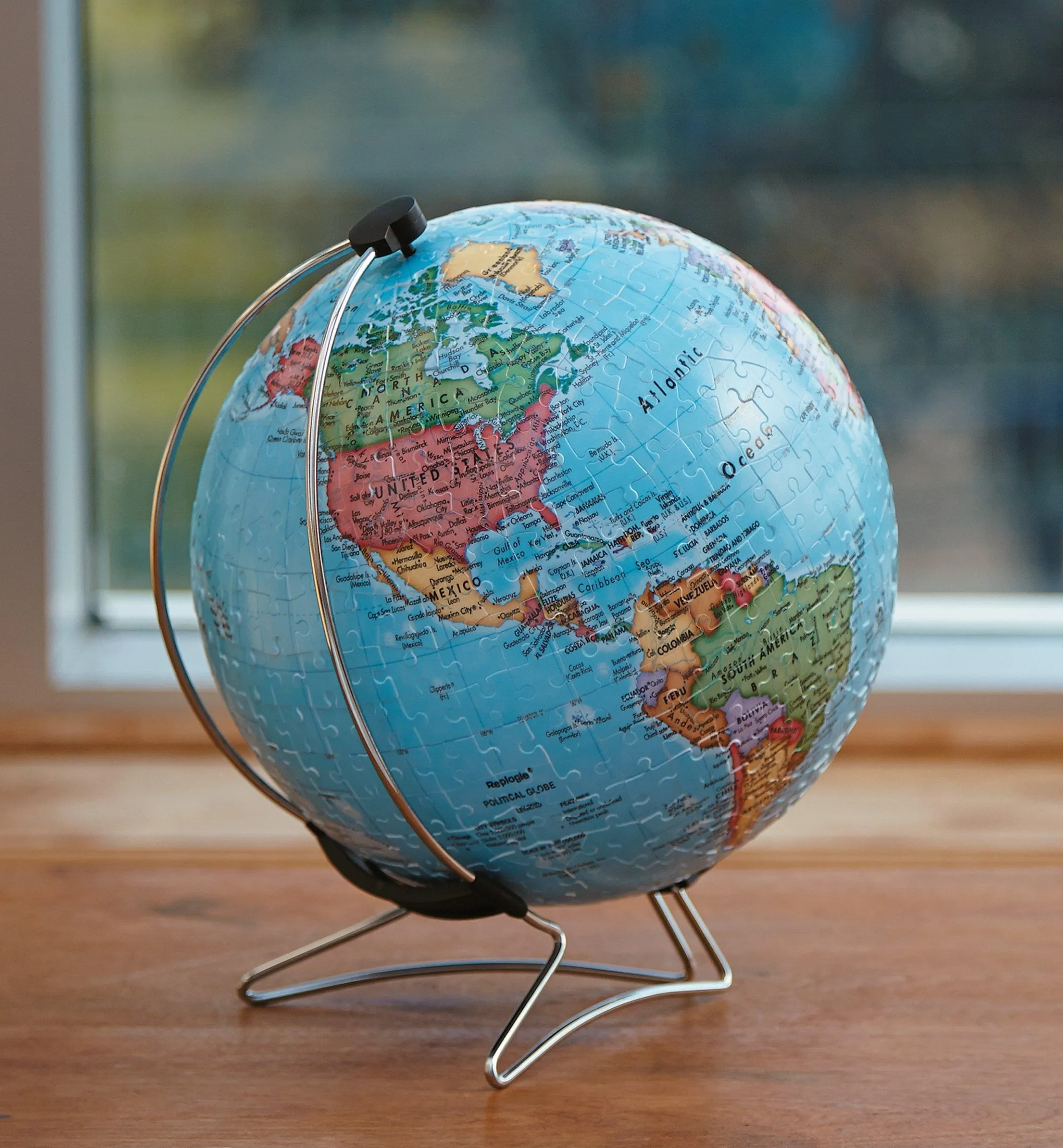 3D Globe Puzzle