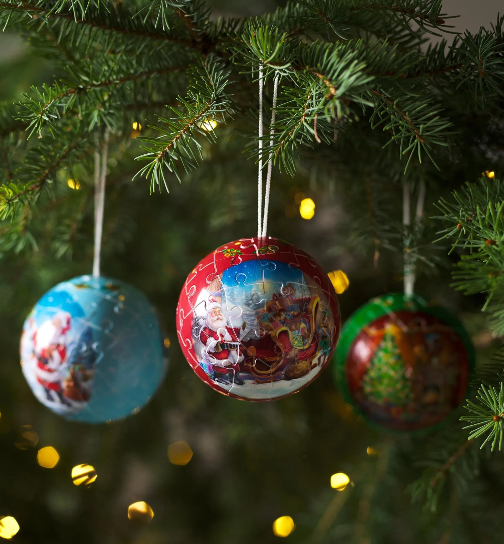 3D Puzzle Christmas Ornament