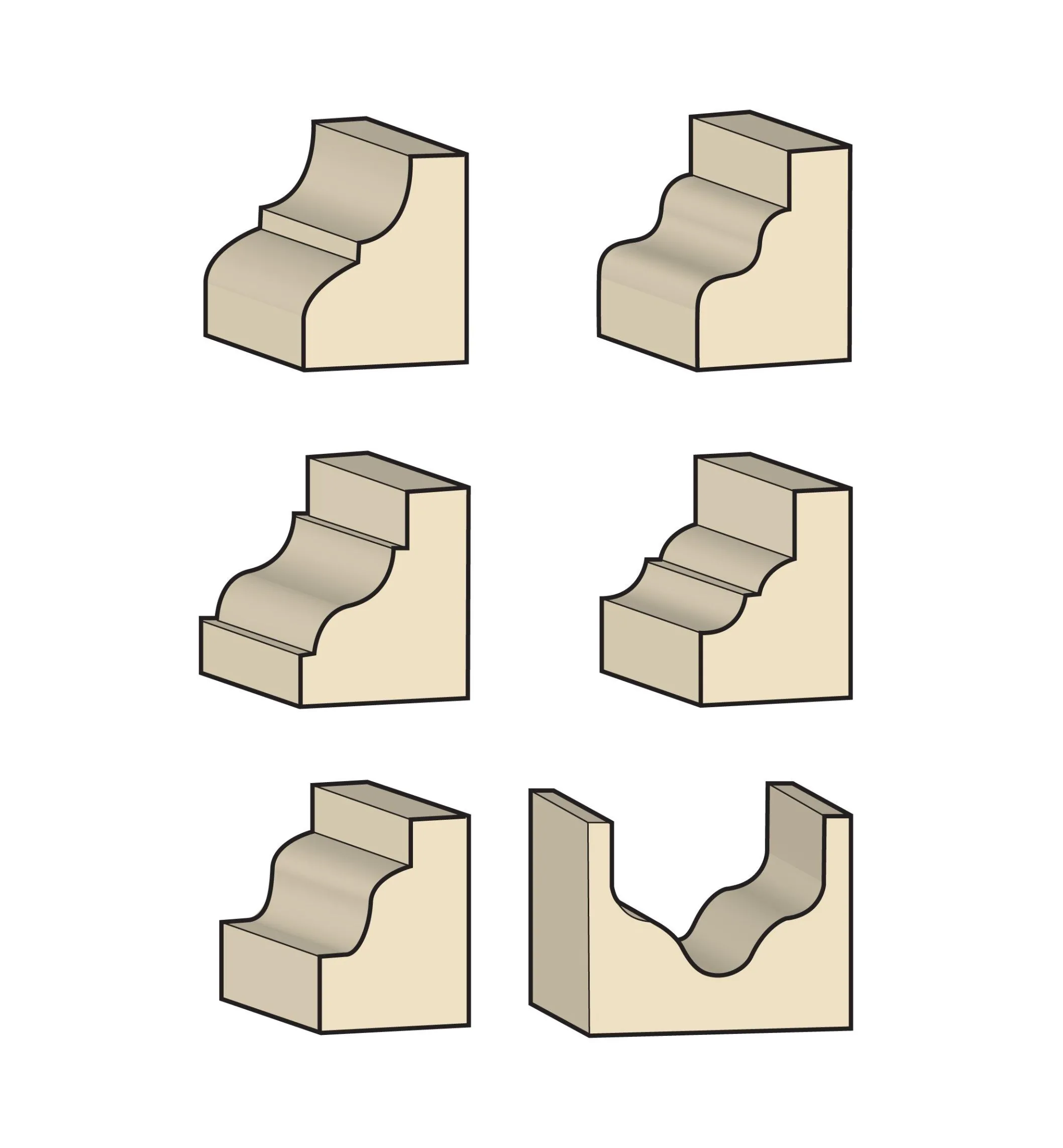 Detail Router Bit Set