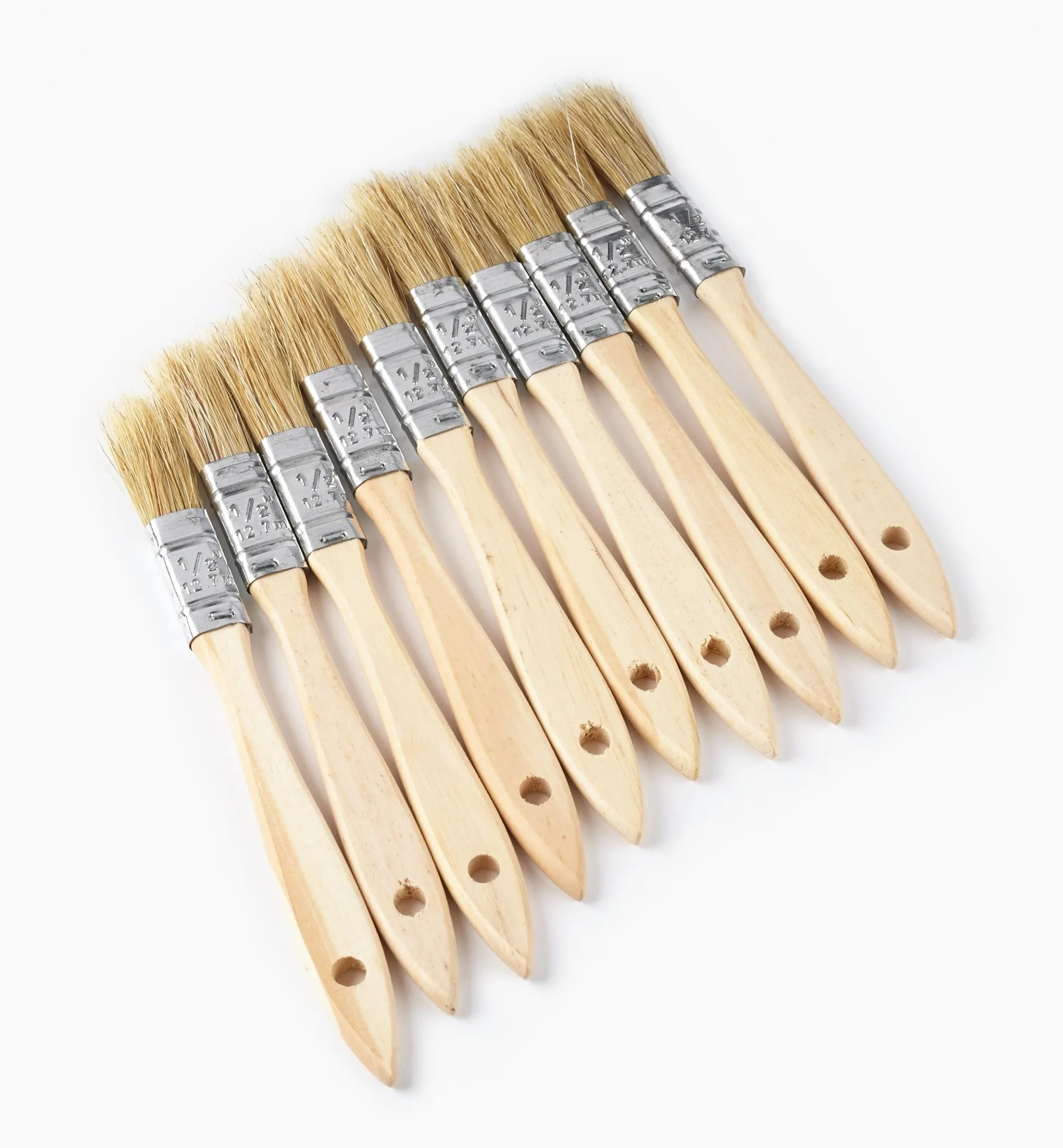 Disposable Natural-Bristle Brushes