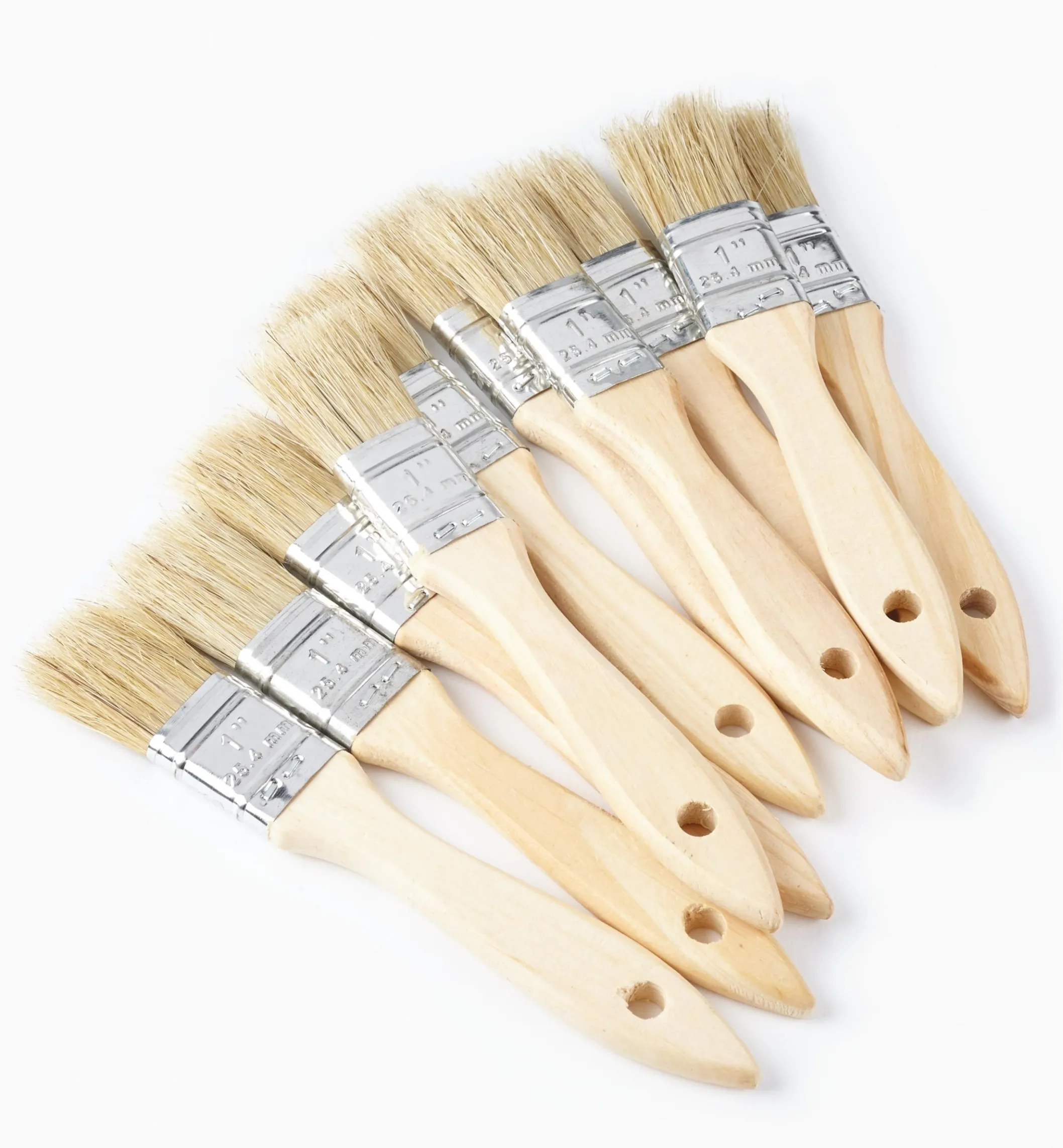 Disposable Natural-Bristle Brushes