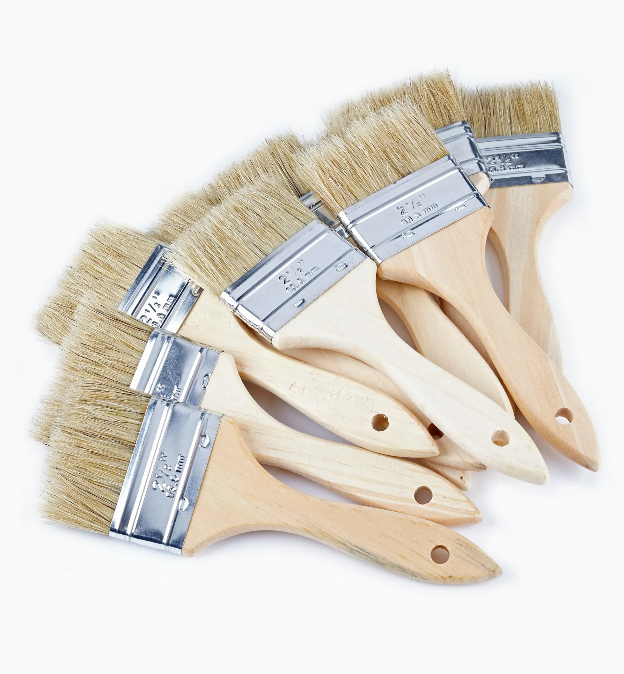 Disposable Natural-Bristle Brushes