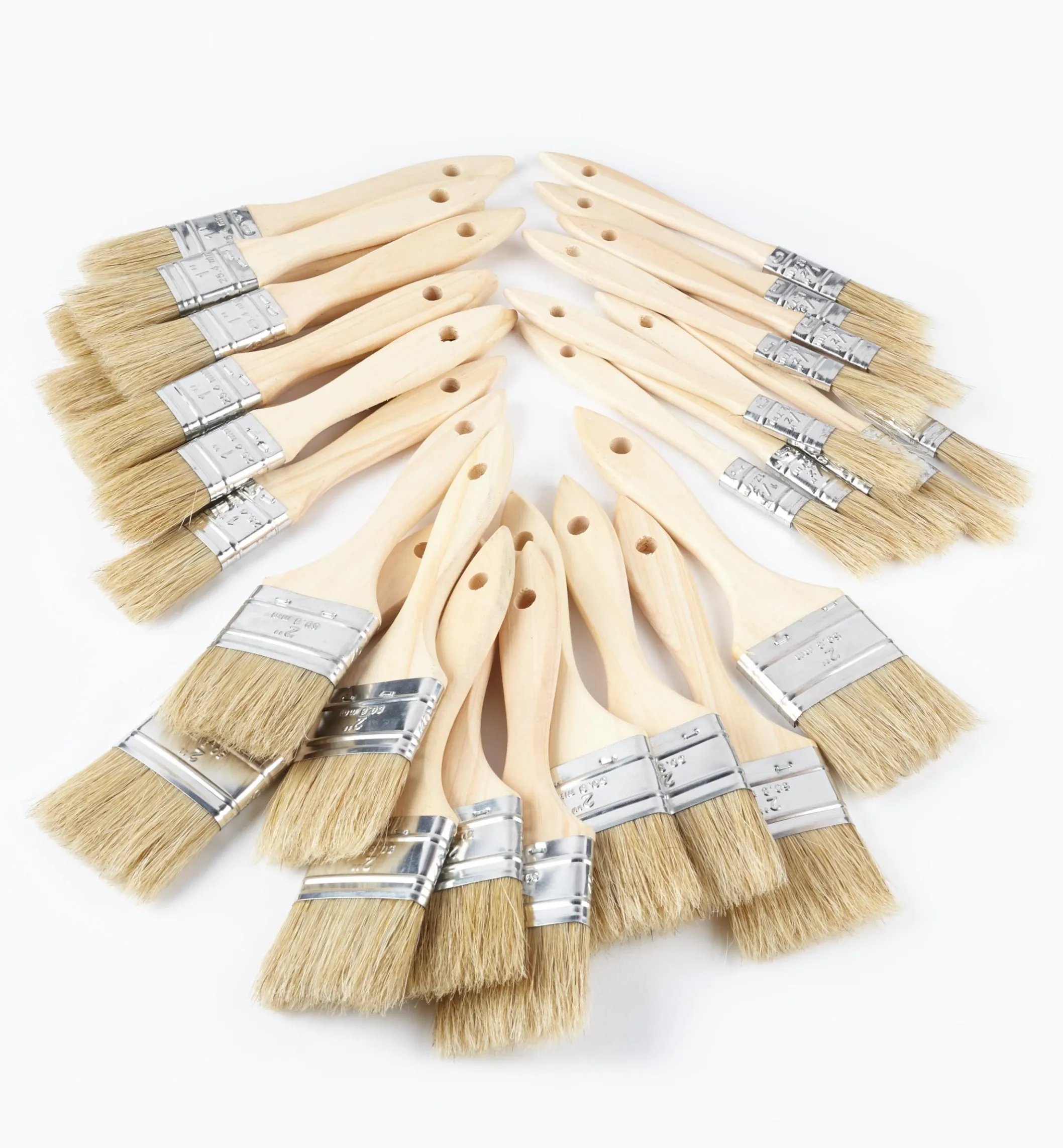 Disposable Natural-Bristle Brushes
