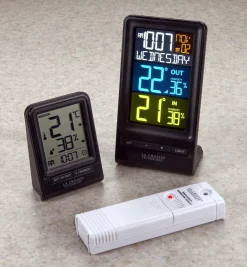 Dual-Display Indoor/Outdoor Weather Station