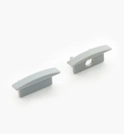 End Caps For Flush-Mount LED Tape Lighting Channels