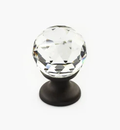 Faceted Glass Knobs