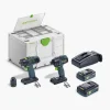 Festool Impact Driver & Drill Set TID18 HPC 4,0I-Set T18