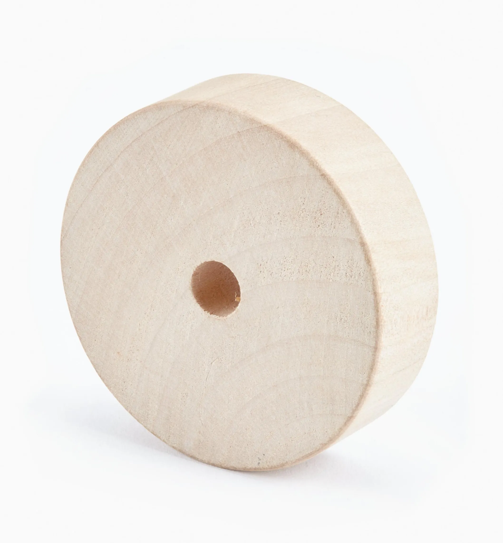 Flat Wooden Wheels For Toy Vehicles