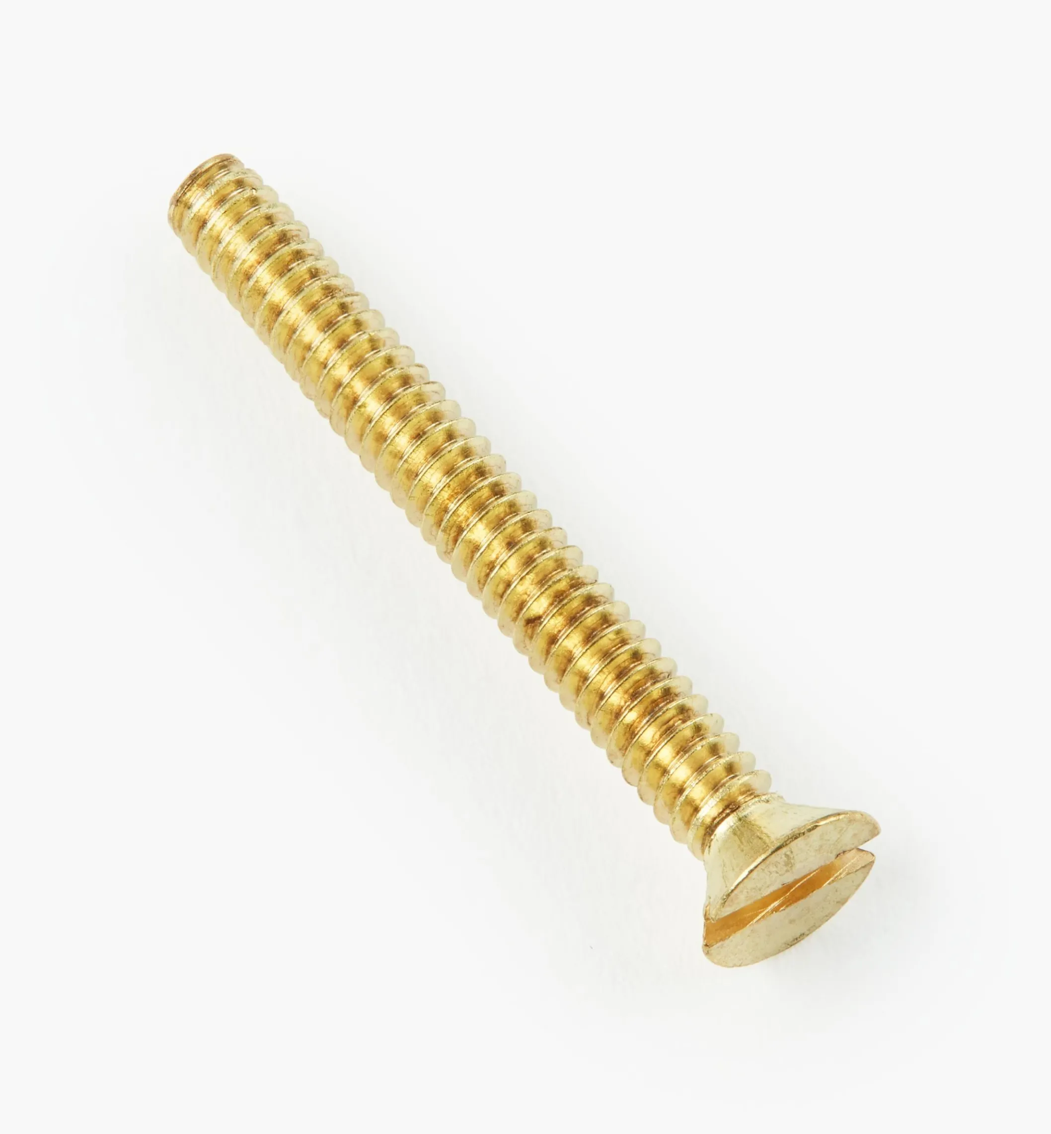 Flat-Head Slot Brass Machine Screws