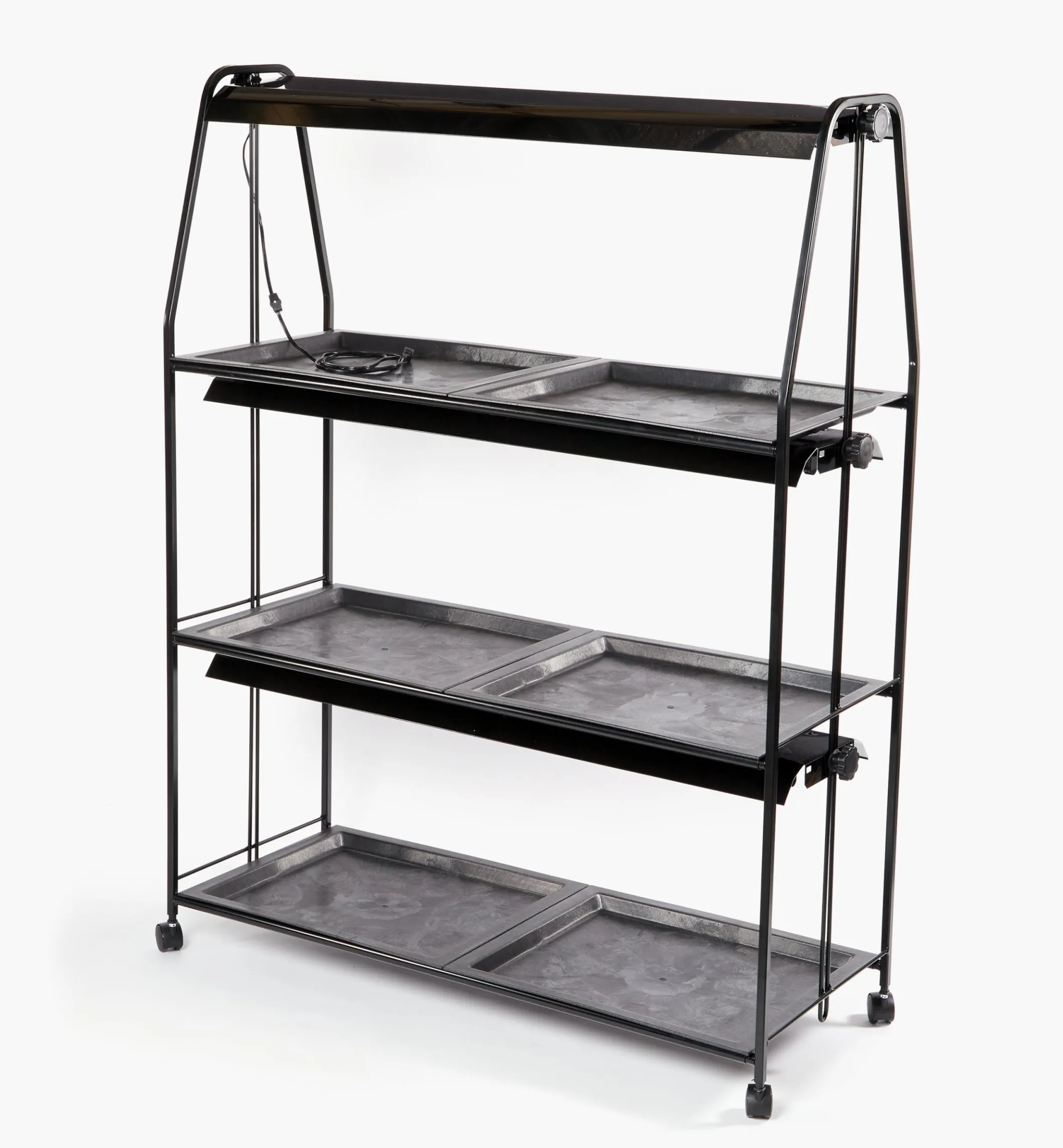 Floralight T5 LED Full-Spectrum Multi-Tier Grow-Light Stands