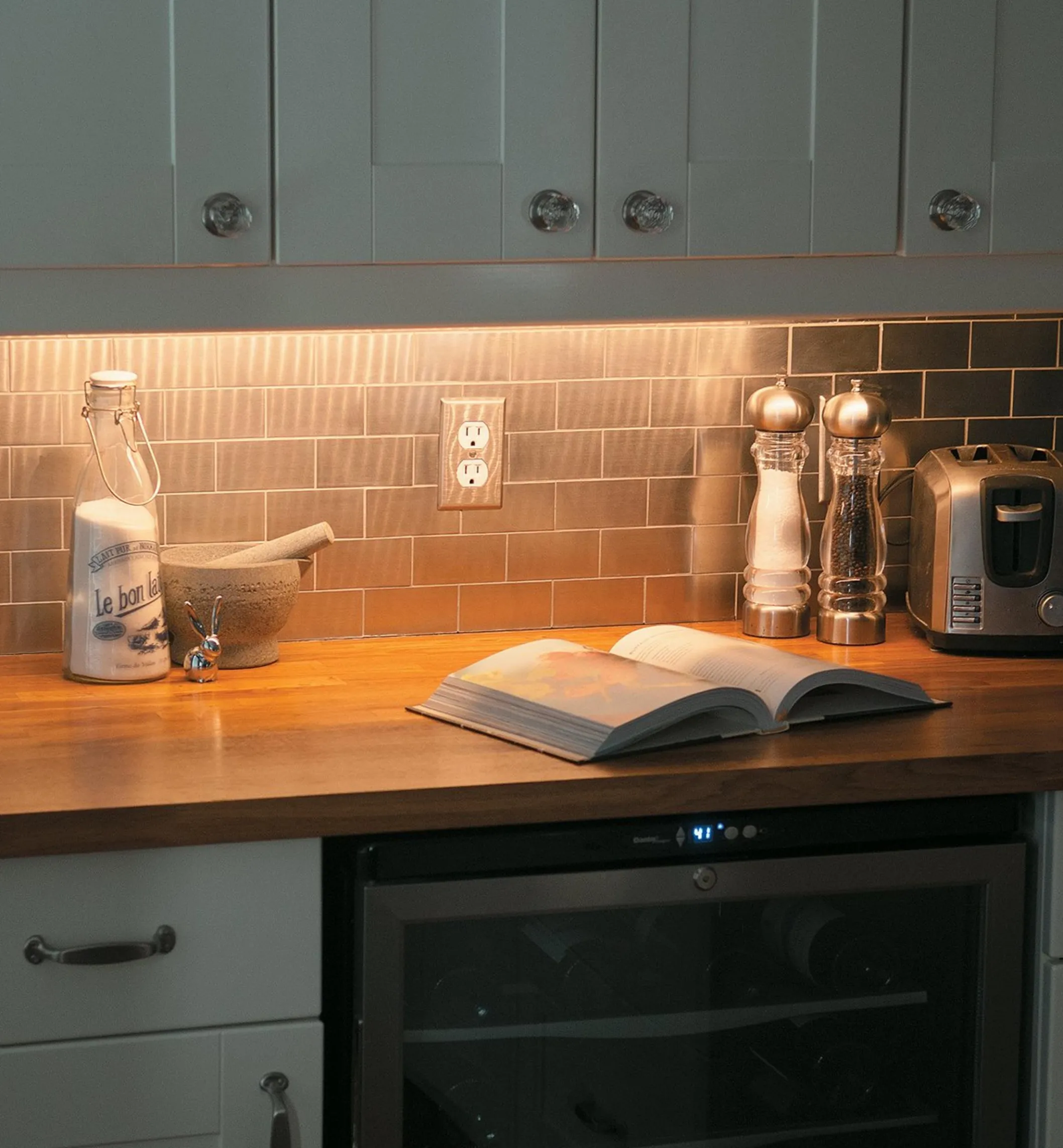 Flush-Mount Channels For LED Tape Lighting