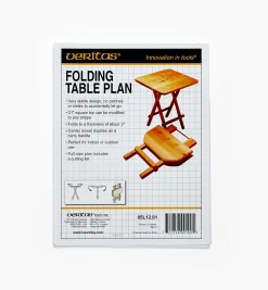 Folding Table Plan