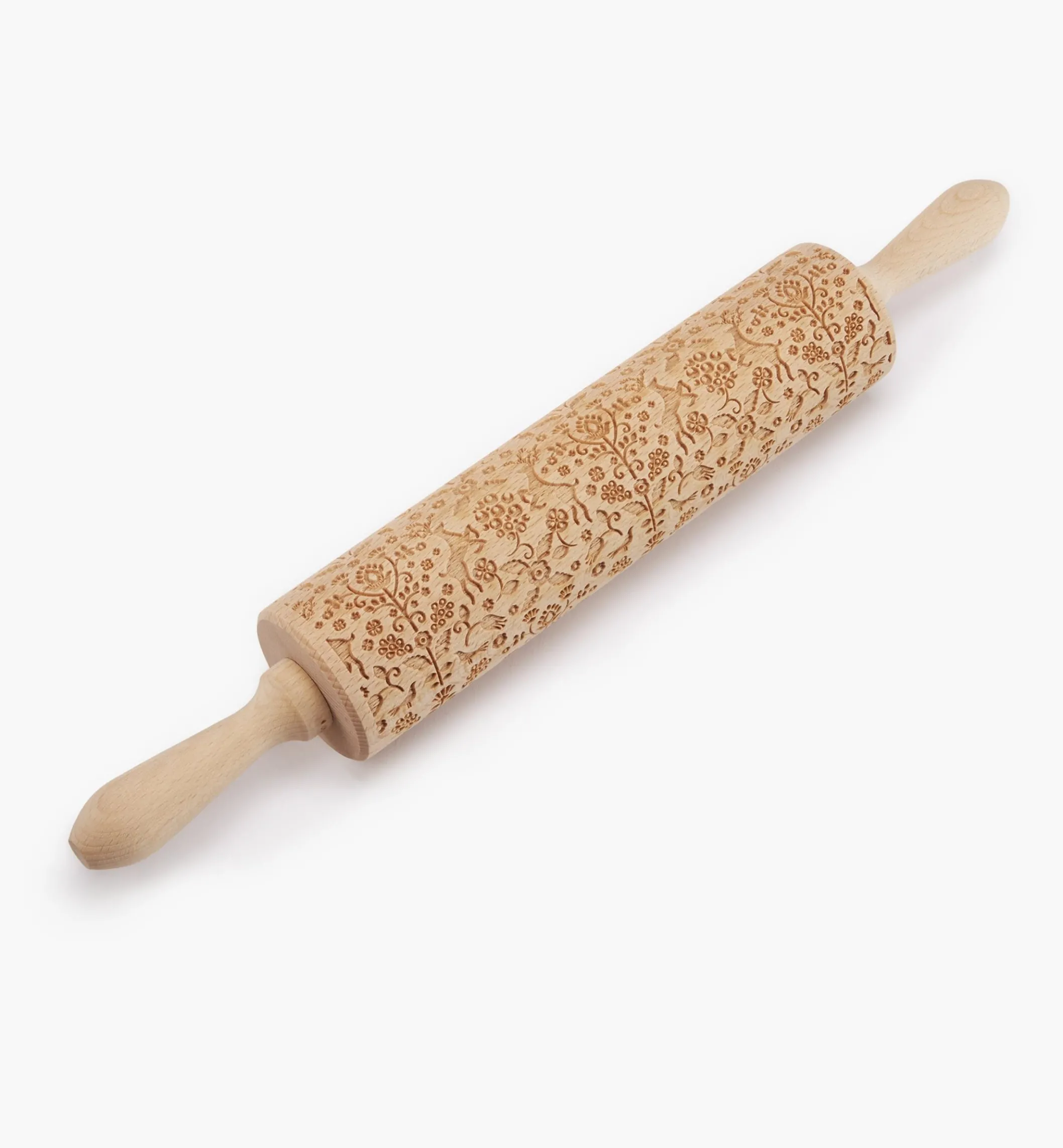 Folklore Embossing Rolling Pin