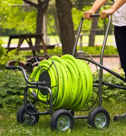 Four-Wheel Hose Cart