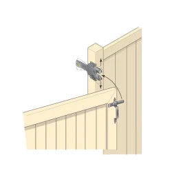 Gate Hardware Set
