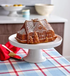 Gingerbread House Bundt Pan