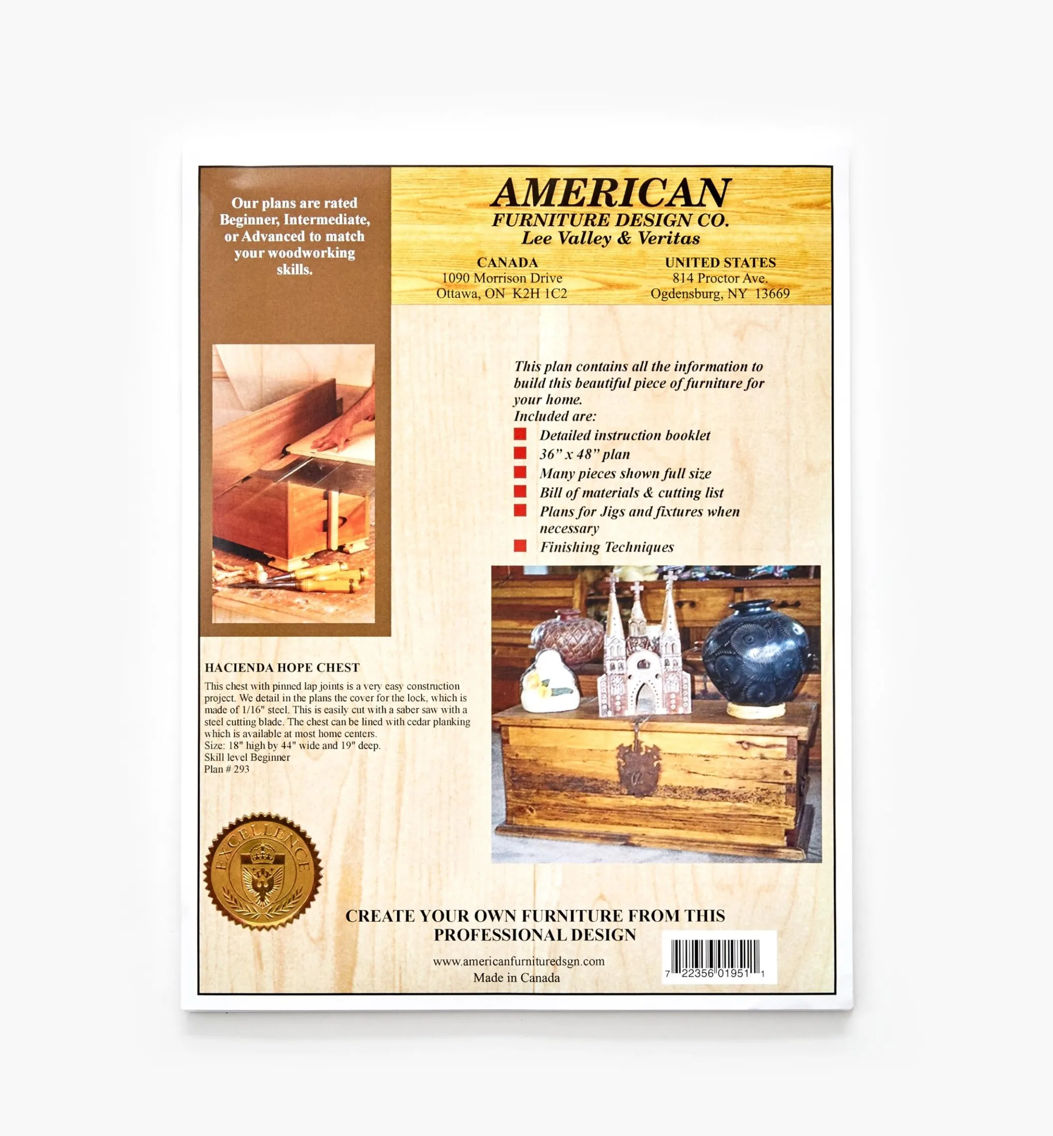 Hacienda Hope Chest Plan