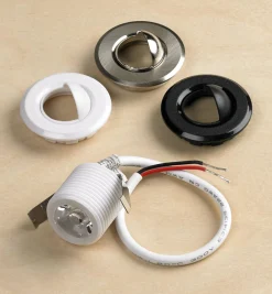 Indoor/Outdoor Warm Or Natural White Mini Recessed LED Light Kits