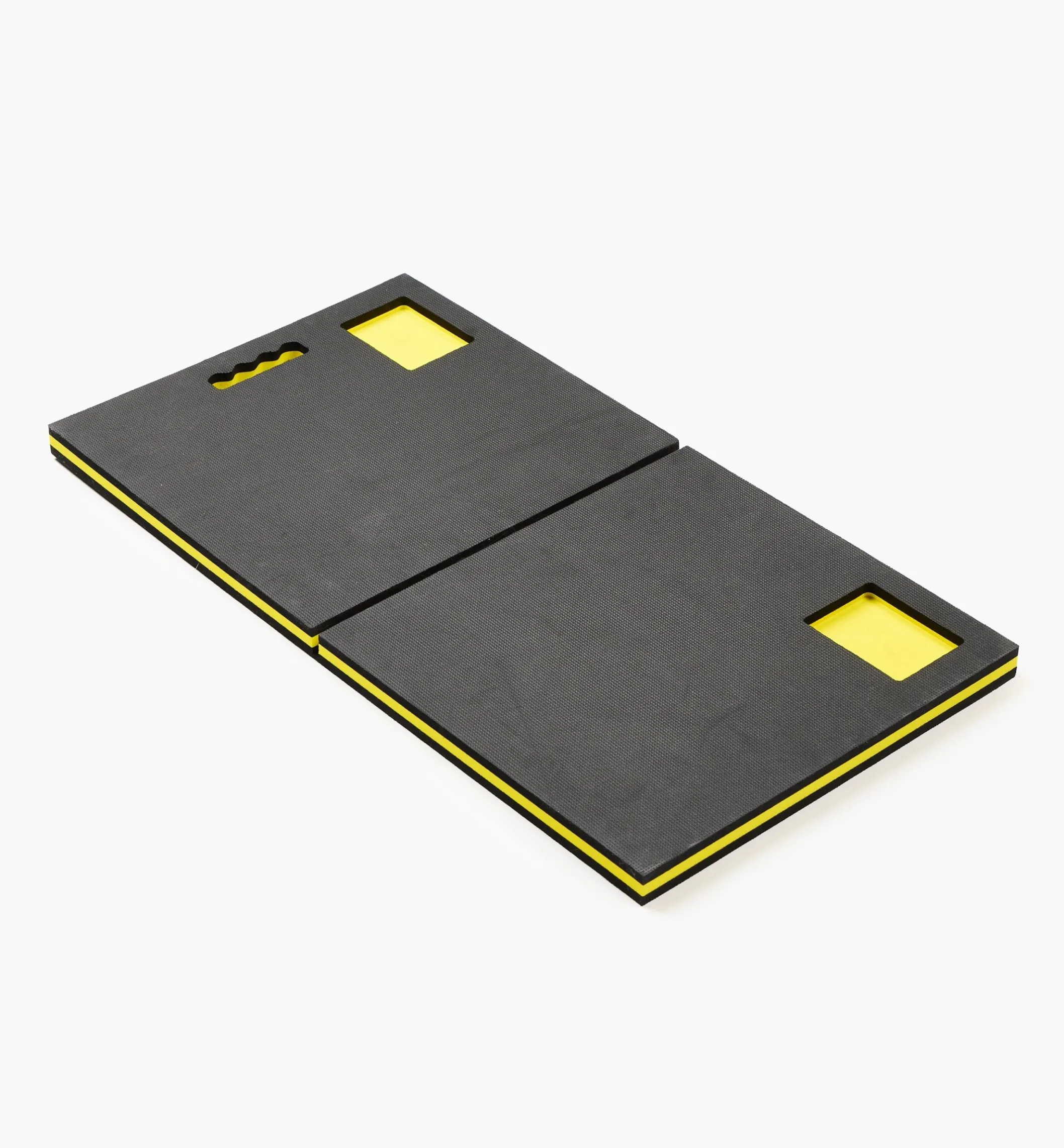 Kneeler With Compartment Cutouts