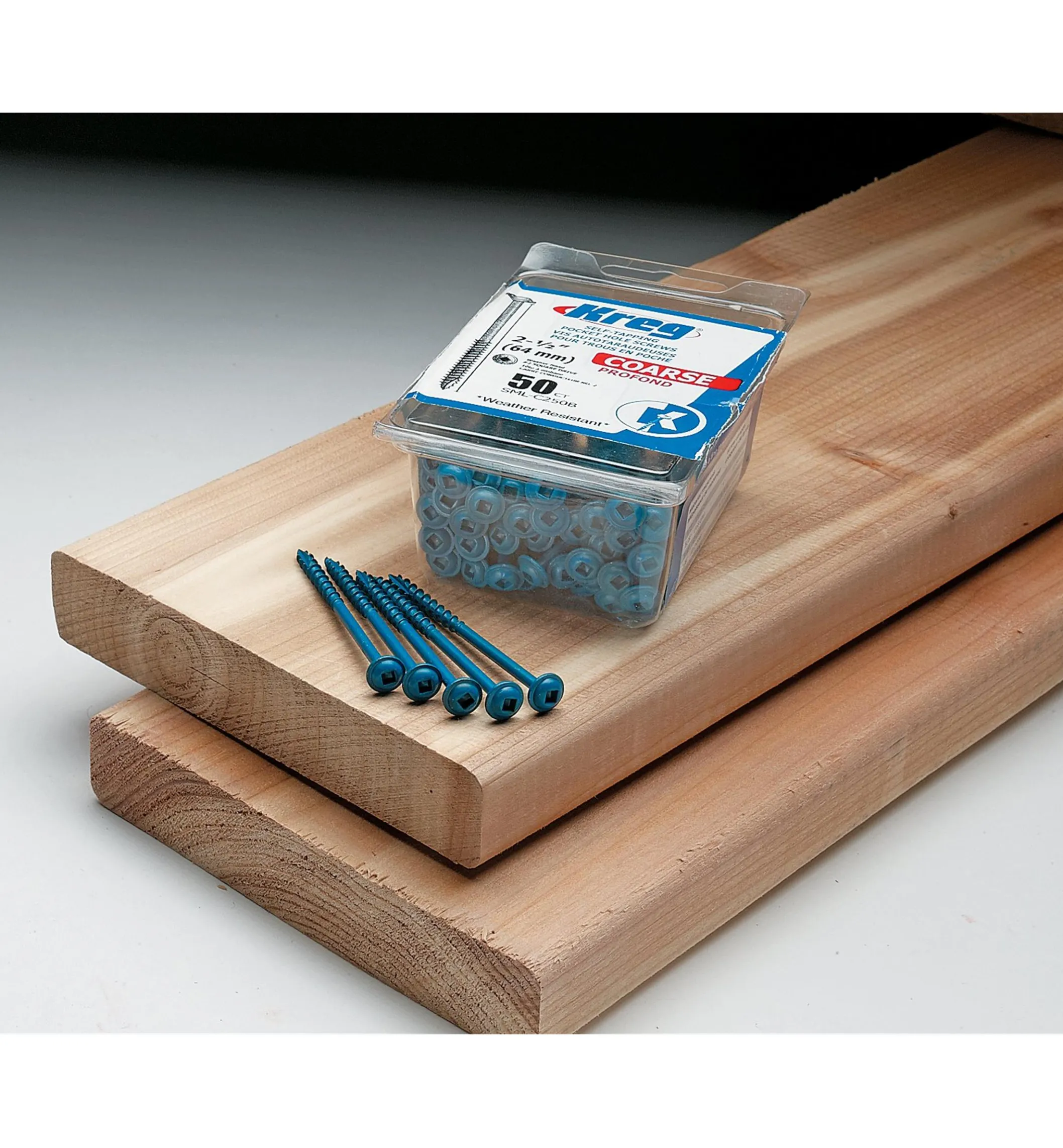 Kreg Blue-Kote Exterior Pocket-Hole Screws